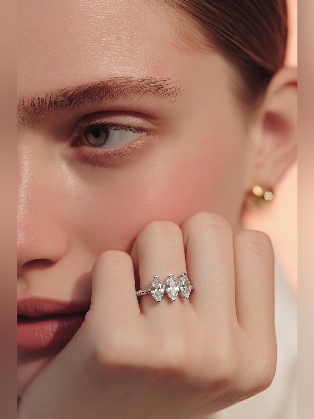 Silver Women's Ring